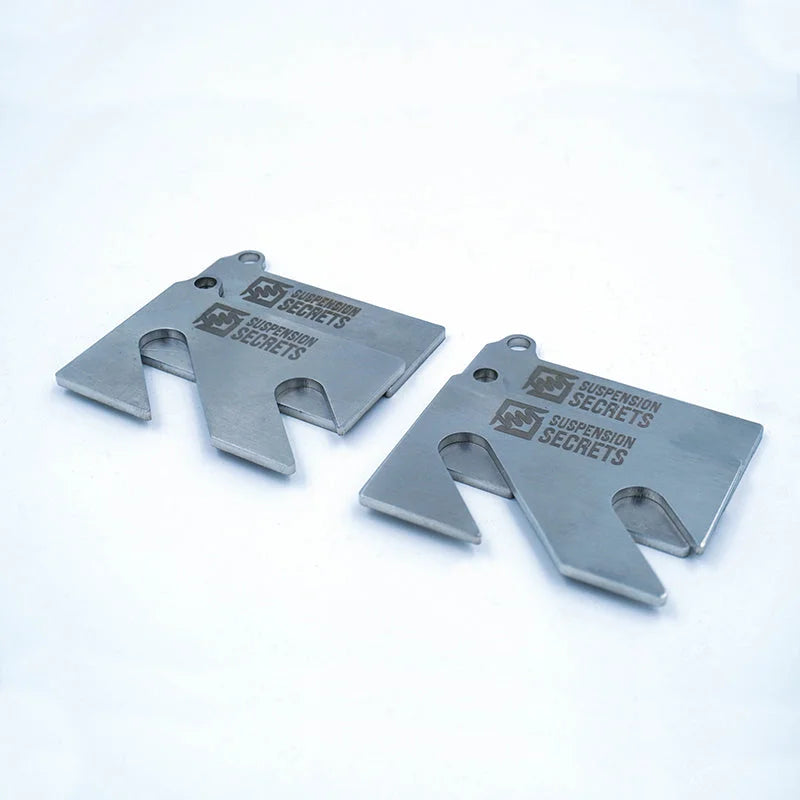 Suspension Secrets Front & Rear Camber Shim Kit - Porsche 718 Spyder RS - image 4