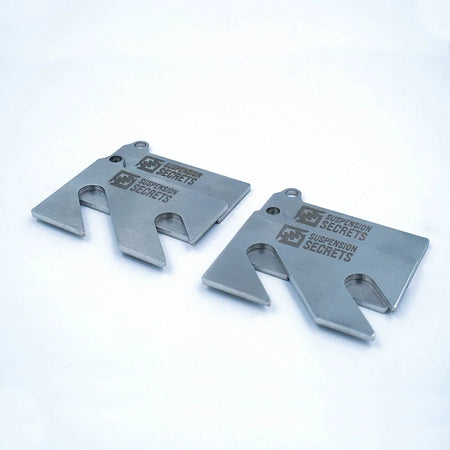Suspension Secrets Front & Rear Camber Shim Kit - Porsche 718 Spyder RS - image 4