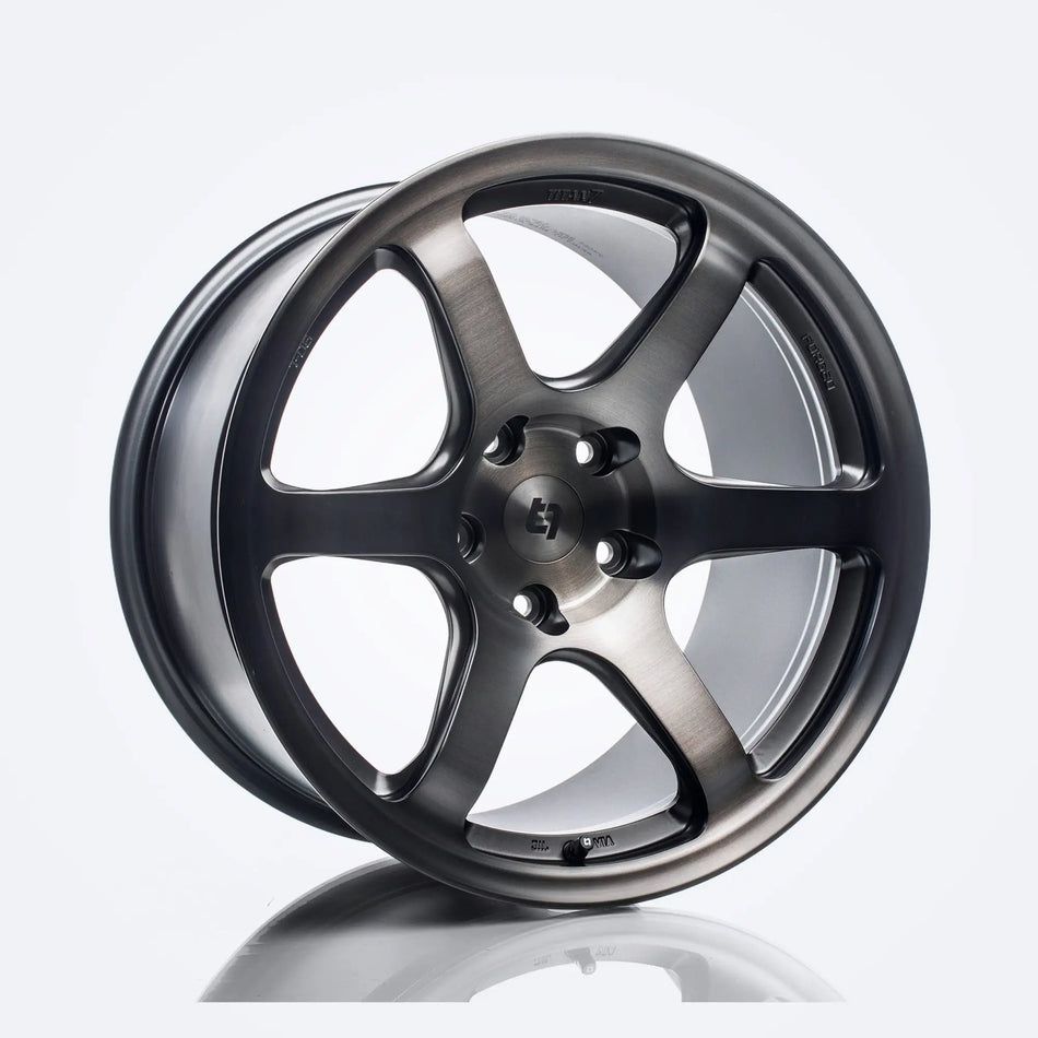 Titan 7 Forged Aluminium Wheel - D6e 19x9.5 22 5x120 72.56 In Hybrid Machine Dark