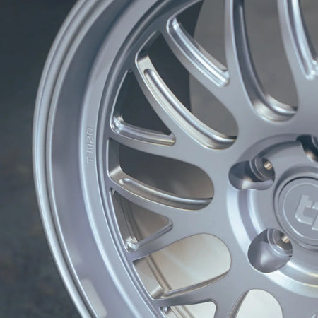 Titan 7 Forged Aluminium Wheel - T-M20 20x11 5x112 ET 18 CB 66.5 in Heritage Silver