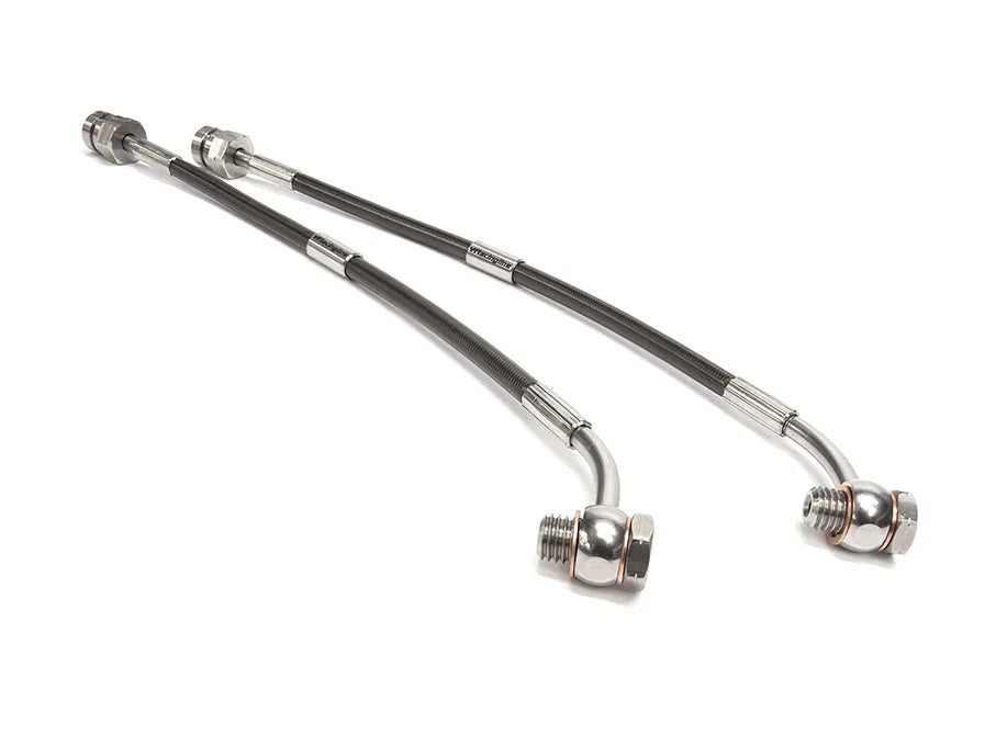 Racingline Brake Rear Braided Line Kit Inc. OEM Banjo Bolts - Golf 7