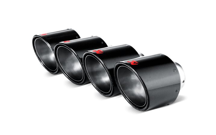 Akrapovic Tail pipe set (Carbon,dia 115 mm) Chevrolet Corvette ZO6/ZR1 (C6)