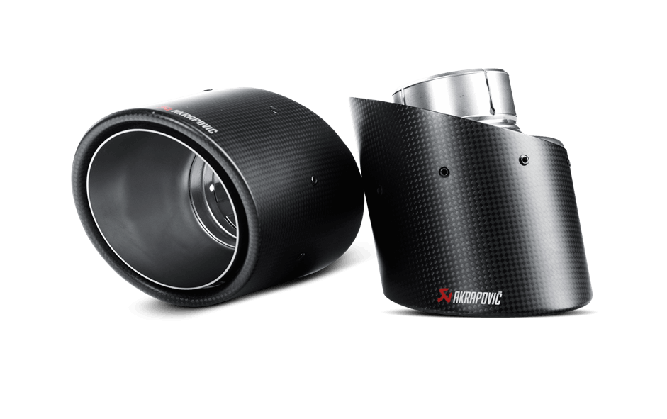 Akrapovic Tail pipe set (Carbon) Volkswagen Scirocco R