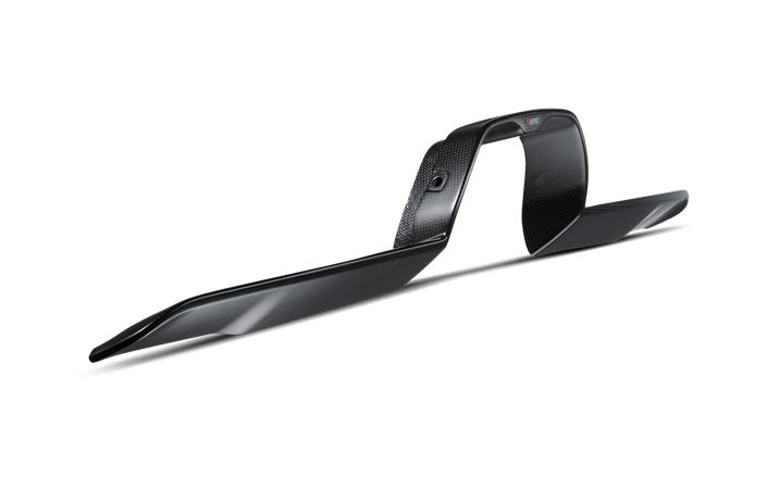 Akrapovic Rear Carbon fiber lip Porsche 911 GT3/RS (997 FL) 3.8