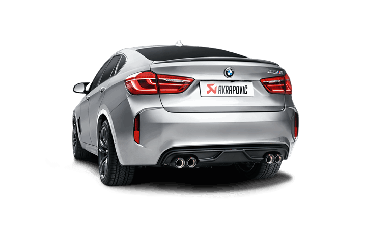 Akrapovic Rear Carbon fiber diffuser BMW X6 M (F86)