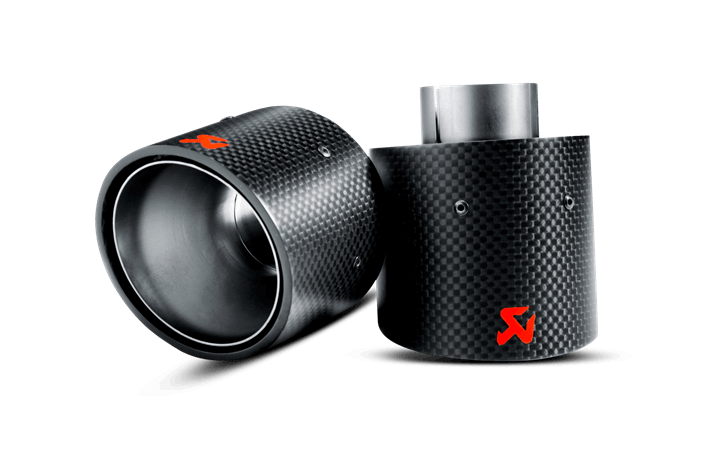 Akrapovic Tail pipe set (Carbon) MINI JCW Coupé (R58)