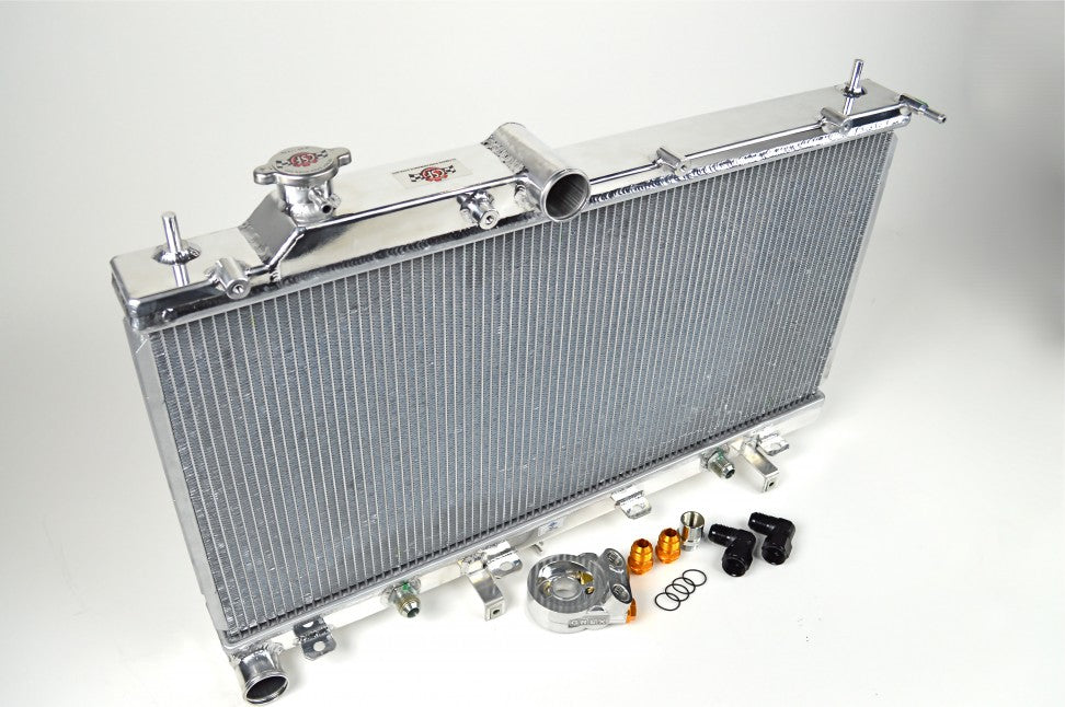 08-14 Subaru WRX & STI W/ Built-in Oil Cooler All-Aluminum Radiator