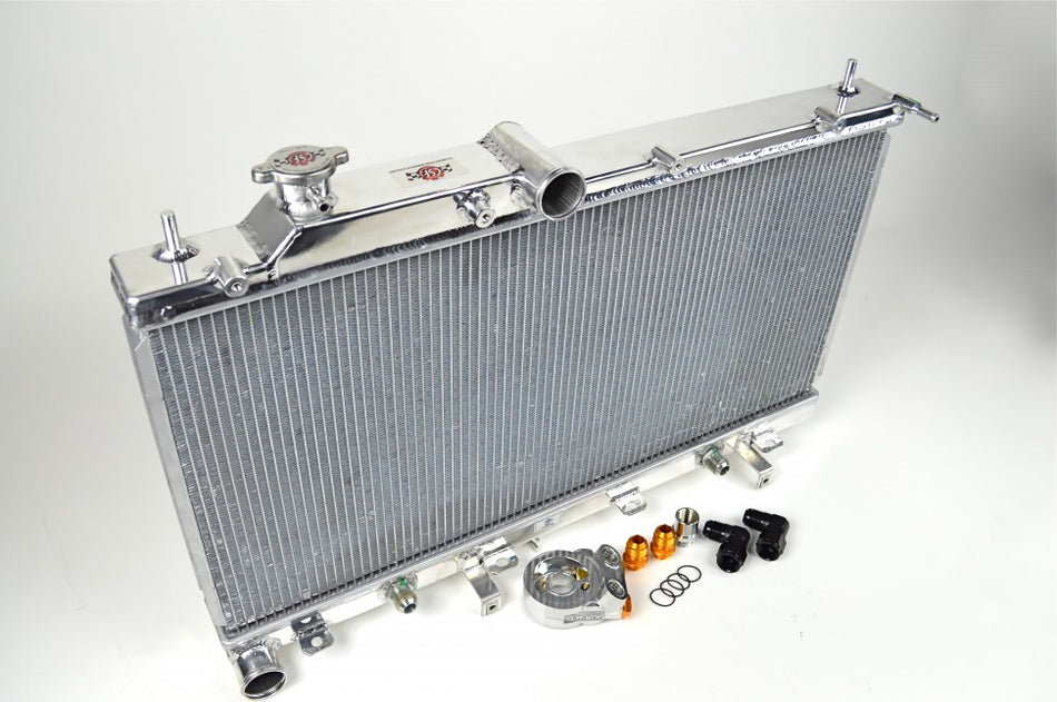 08-14 Subaru WRX & STI W/ Built-in Oil Cooler All-Aluminum Radiator