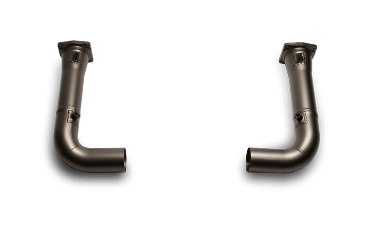 Akrapovic Link-pipe Set (Titanium) Porsche 911 Turbo (997)