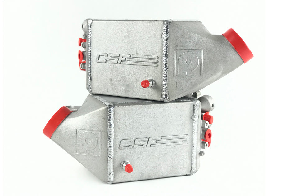 BMW F1X M5 & M6 Twin Charge-Air-Cooler Set - Raw Finish