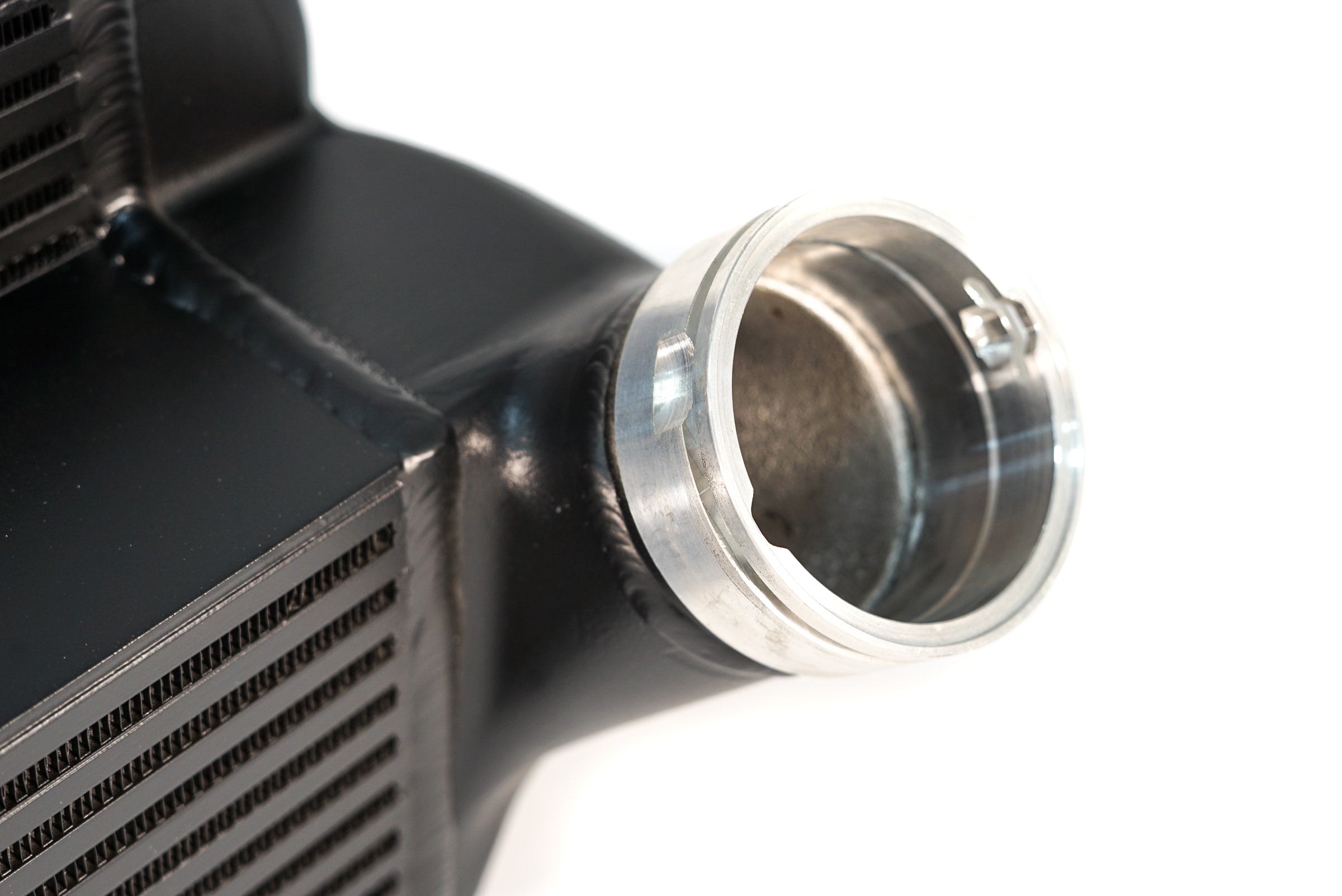 CSF N54/N55 E SERIES HIGH-PERFORMANCE STEPPED CORE BAR/PLATE INTERCOOLER (BLACK)