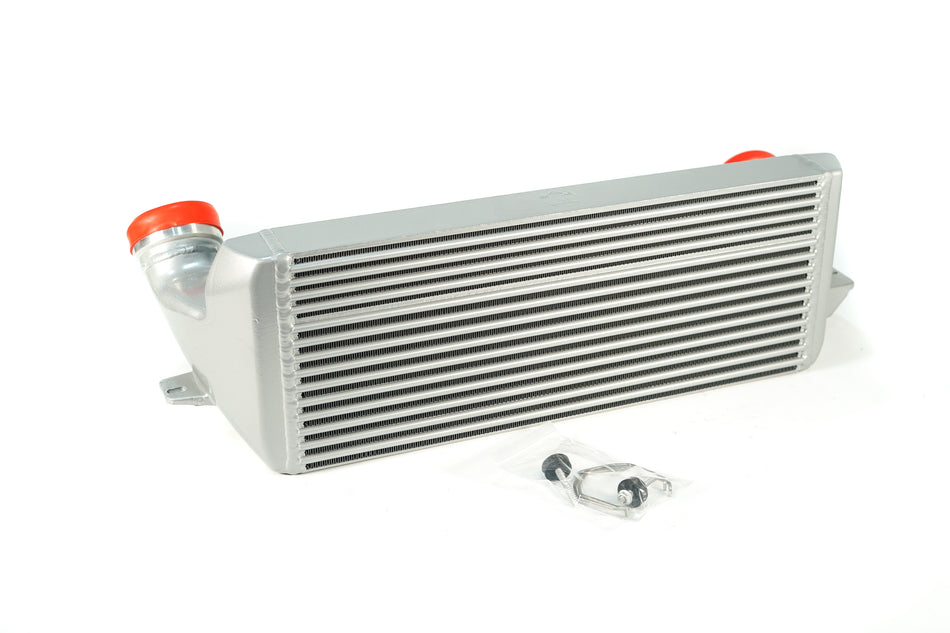 CSF N54/N55 E SERIES HIGH-PERFORMANCE STEPPED CORE BAR/PLATE INTERCOOLER (SILVER)