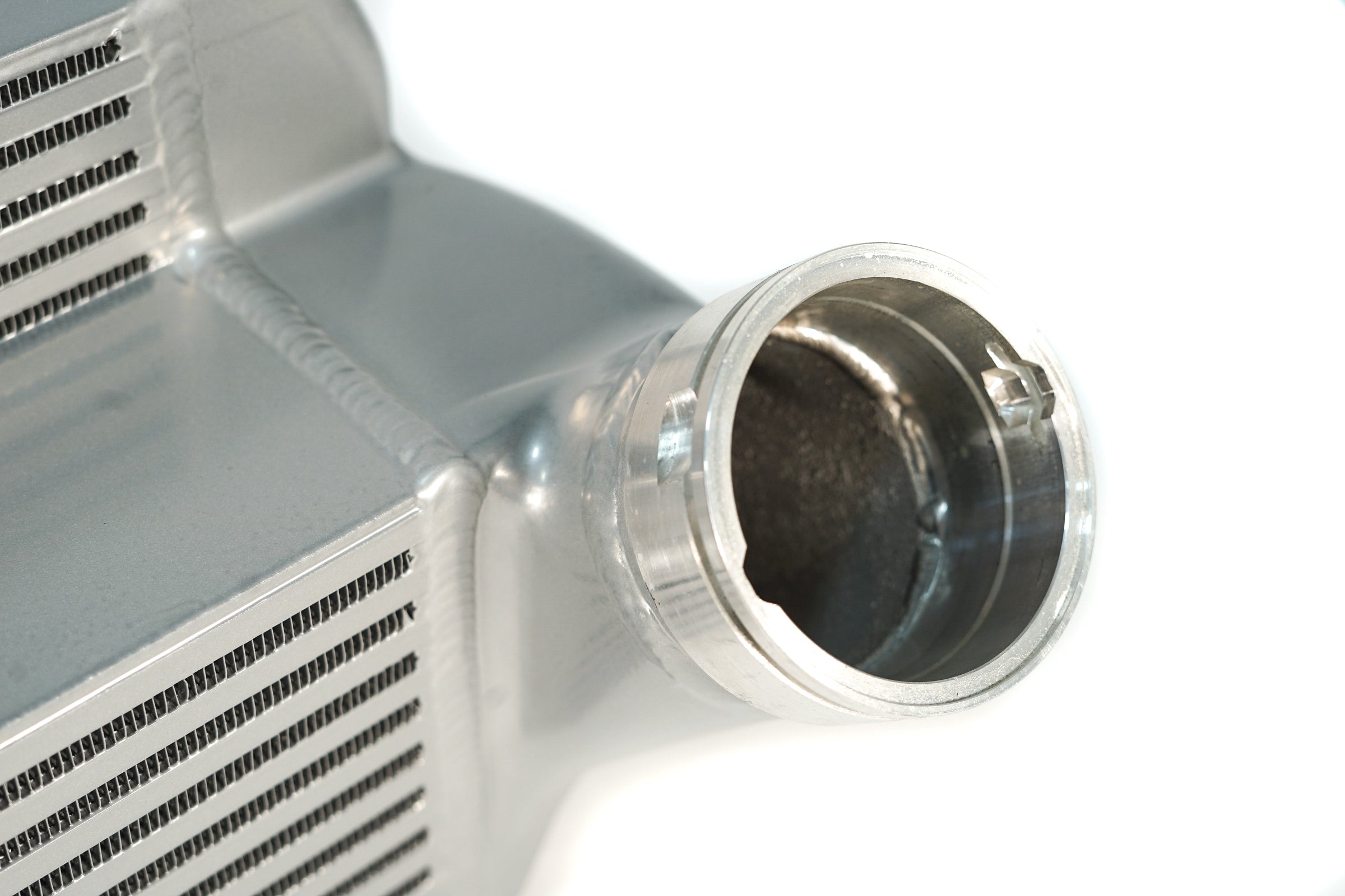 CSF N54/N55 E SERIES HIGH-PERFORMANCE STEPPED CORE BAR/PLATE INTERCOOLER (SILVER)