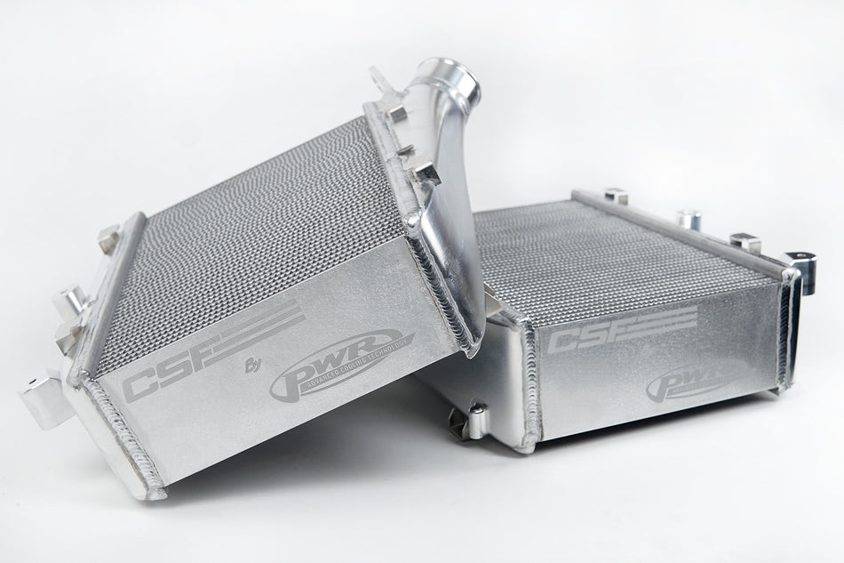 Audi C8 RS6/RS7 High-Performance Twin Intercooler Set - Raw Billet