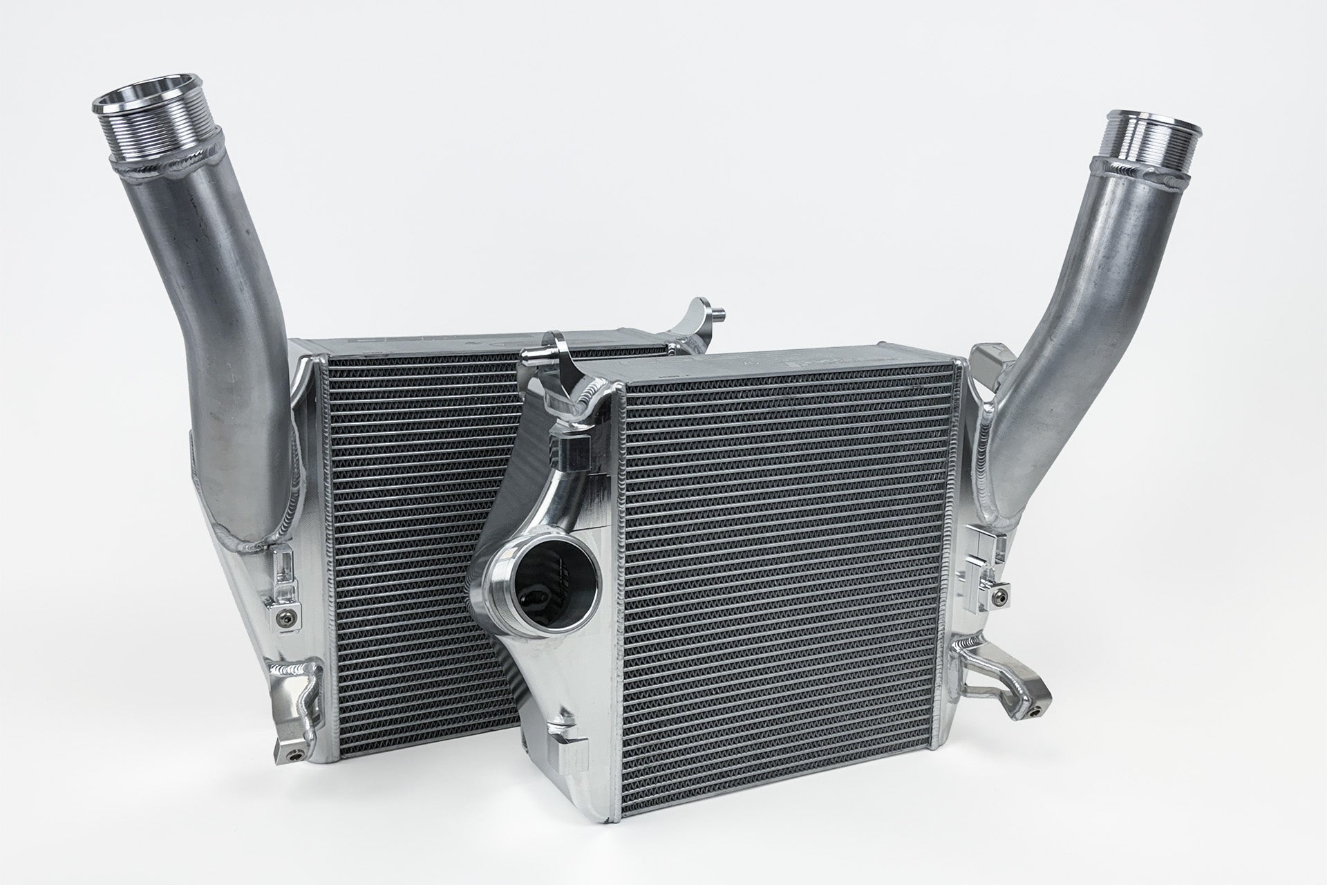 Audi SQ7 / SQ8 Twin Intercooler Set - Raw Billet