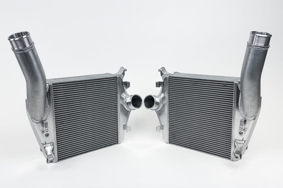 Audi SQ7 / SQ8 Twin Intercooler Set - Raw Billet
