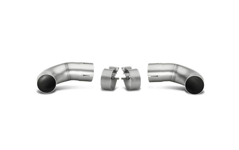Akrapovic Link pipe set (fits on stock exhaust, SS) Volkswagen Golf (VI) GTI