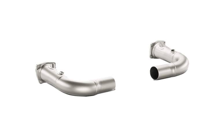 Akrapovic Link-Pipe Set w/o Cat (Titanium) Porsche 911 Turbo/Turbo S (991)