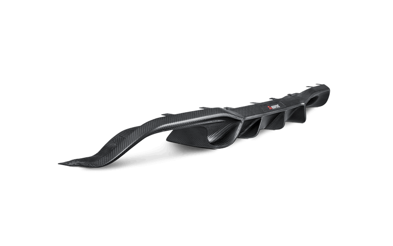 Akrapovic Rear Carbon fiber diffuser - Matte BMW M2 (F87)