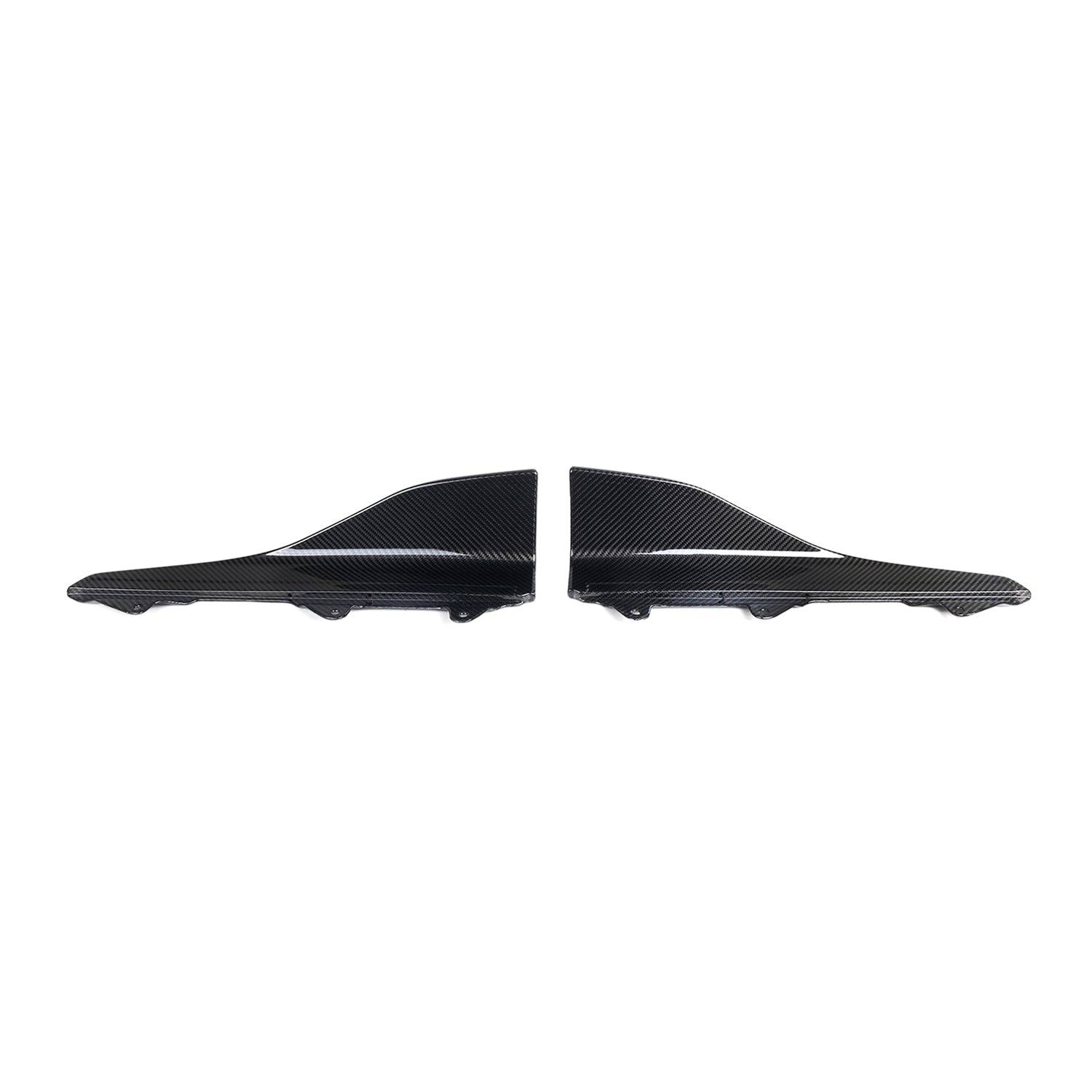 MHC+ BMW M2 F87 Performance Style Front Winglets In Gloss Pre Preg Car ...