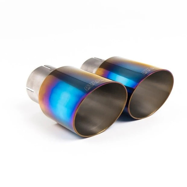 Milltek Cat-back - GPF/OPF Back - Resonated with GT-100 Burnt Titanium Trims - Ateca Cupra SSXSE226