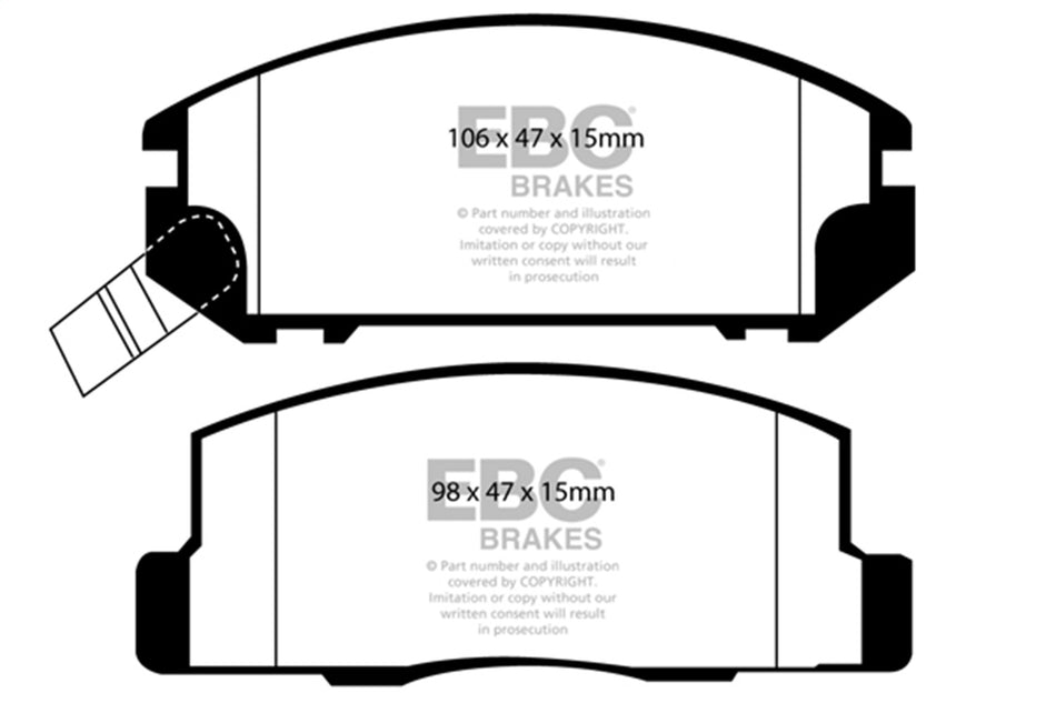 Yellowstuff Street And Track Brake Pads
