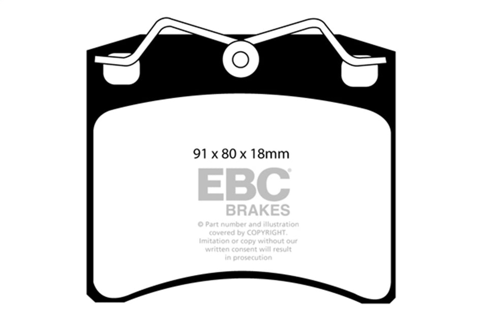 6000 Series Greenstuff Truck/SUV Brakes Disc Pads