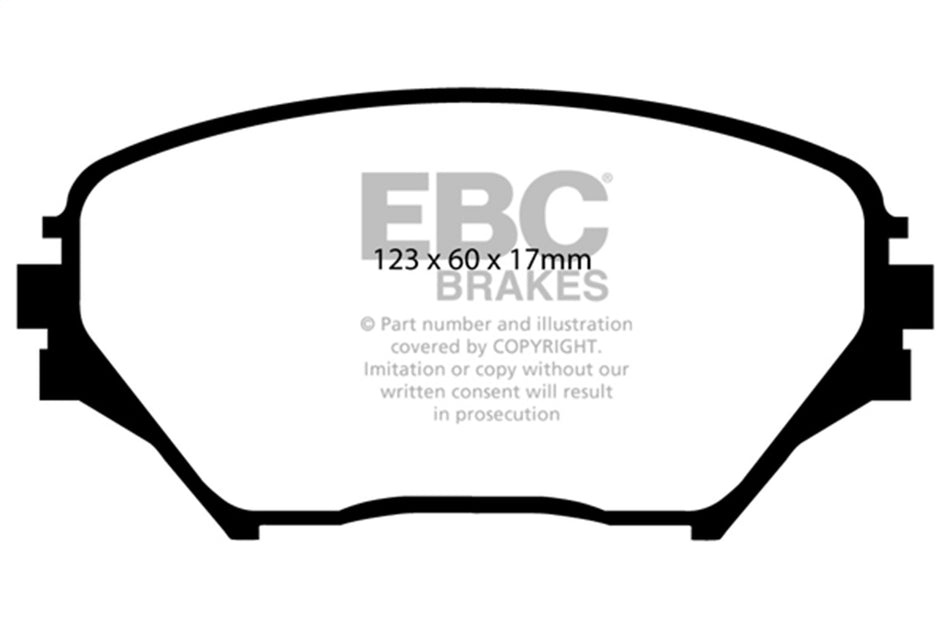 6000 Series Greenstuff Truck/SUV Brakes Disc Pads