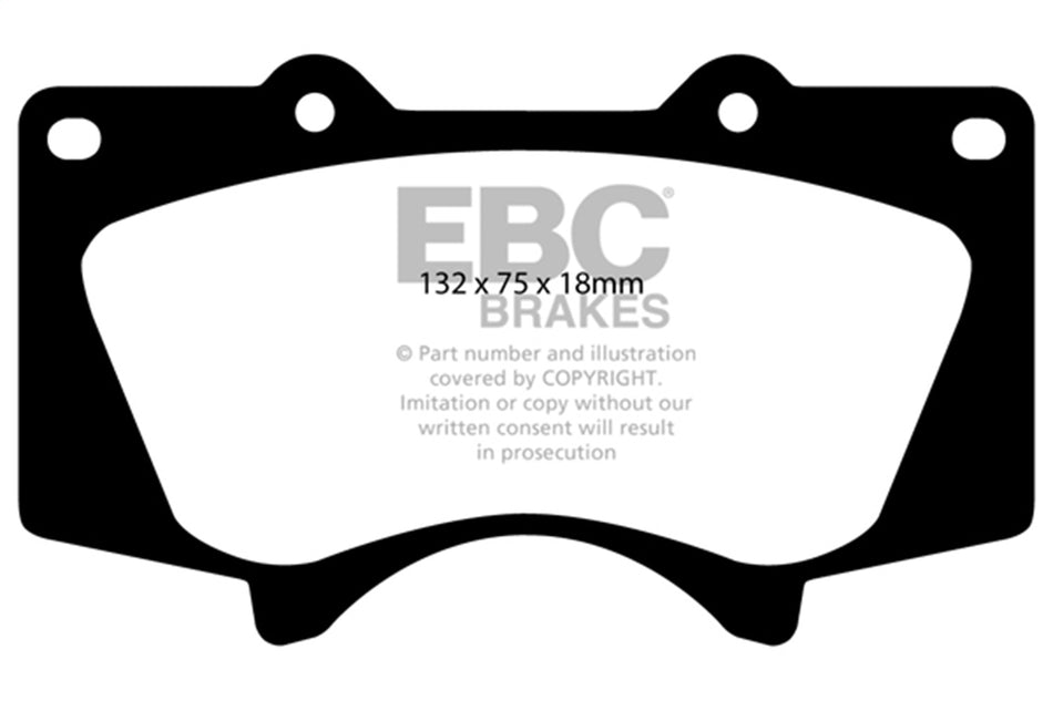 6000 Series Greenstuff Truck/SUV Brakes Disc Pads