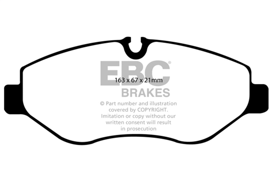 6000 Series Greenstuff Truck/SUV Brakes Disc Pads