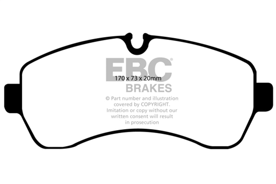6000 Series Greenstuff Truck/SUV Brakes Disc Pads
