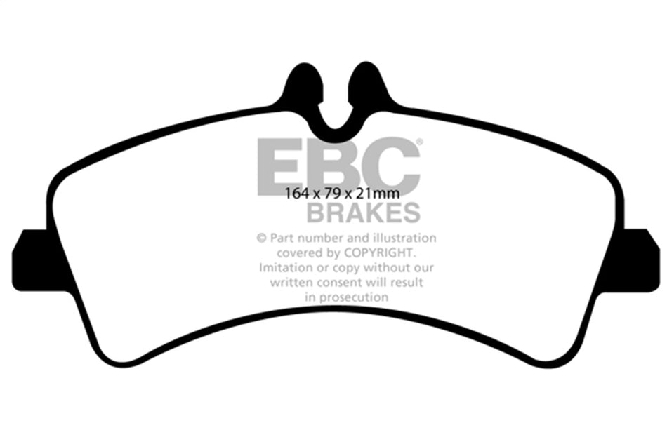 6000 Series Greenstuff Truck/SUV Brakes Disc Pads