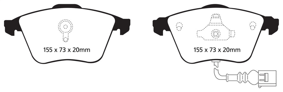 Yellowstuff Street And Track Brake Pads