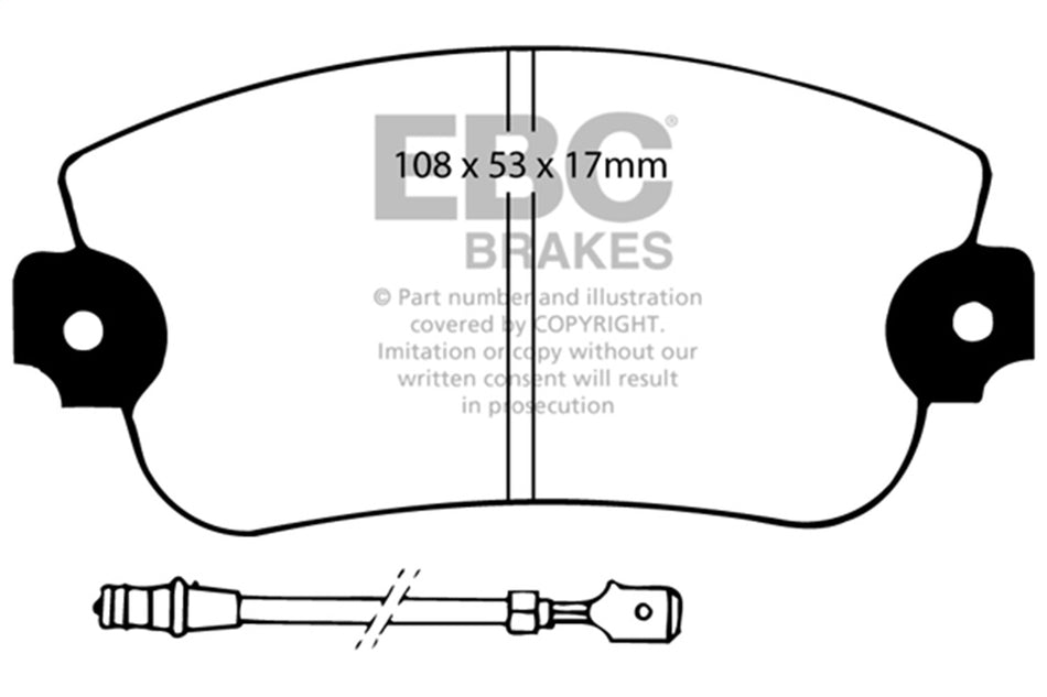 Greenstuff 2000 Series Sport Brake Pads