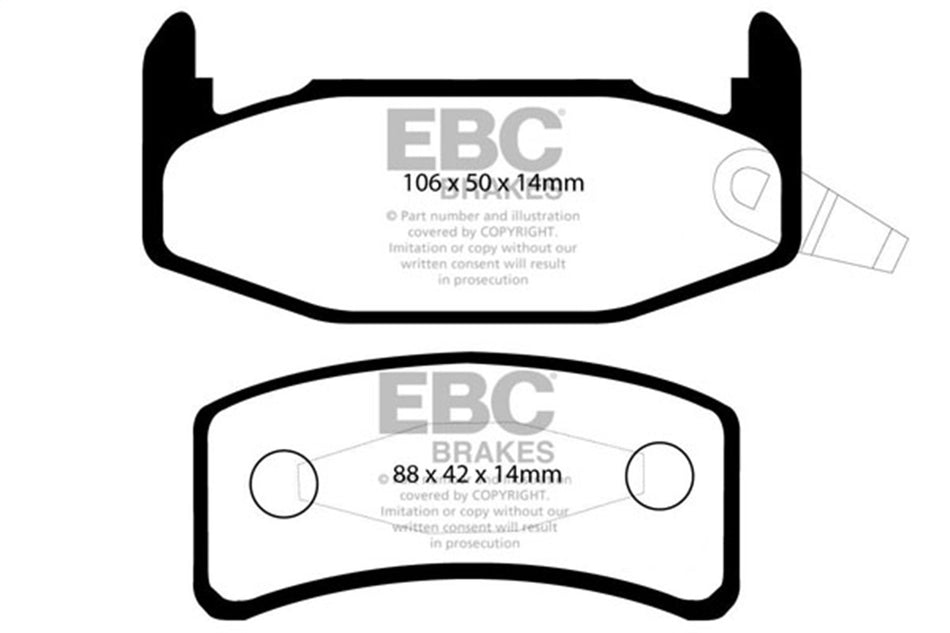 Yellowstuff Street And Track Brake Pads