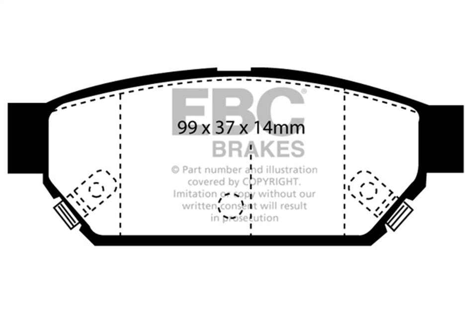 Greenstuff 2000 Series Sport Brake Pads