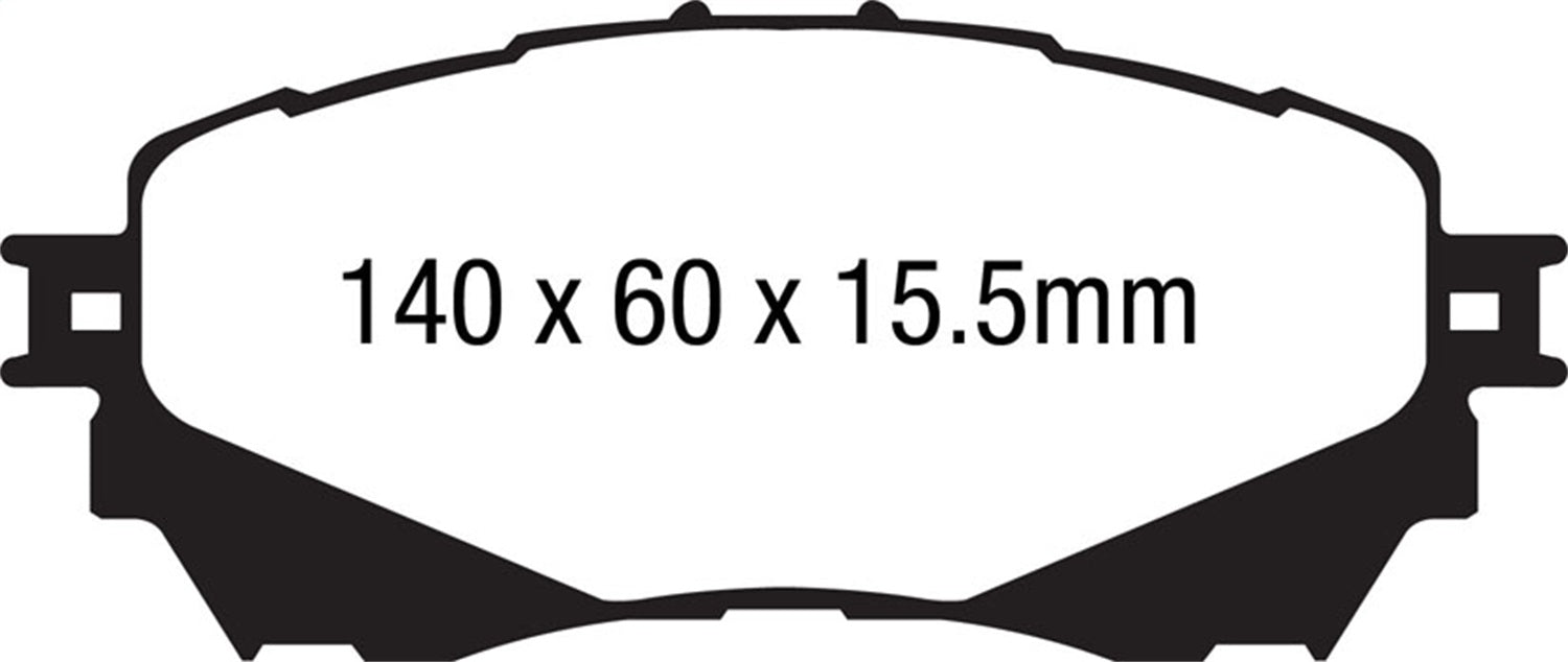 Redstuff Ceramic Low Dust Brake Pads