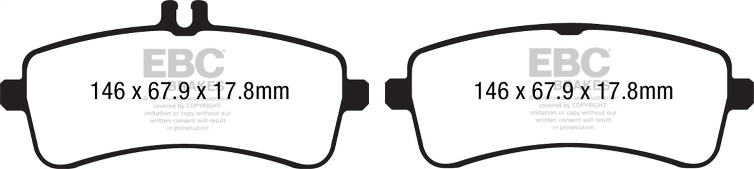 Redstuff Ceramic Low Dust Brake Pads