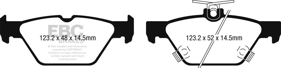 Redstuff Ceramic Low Dust Brake Pads