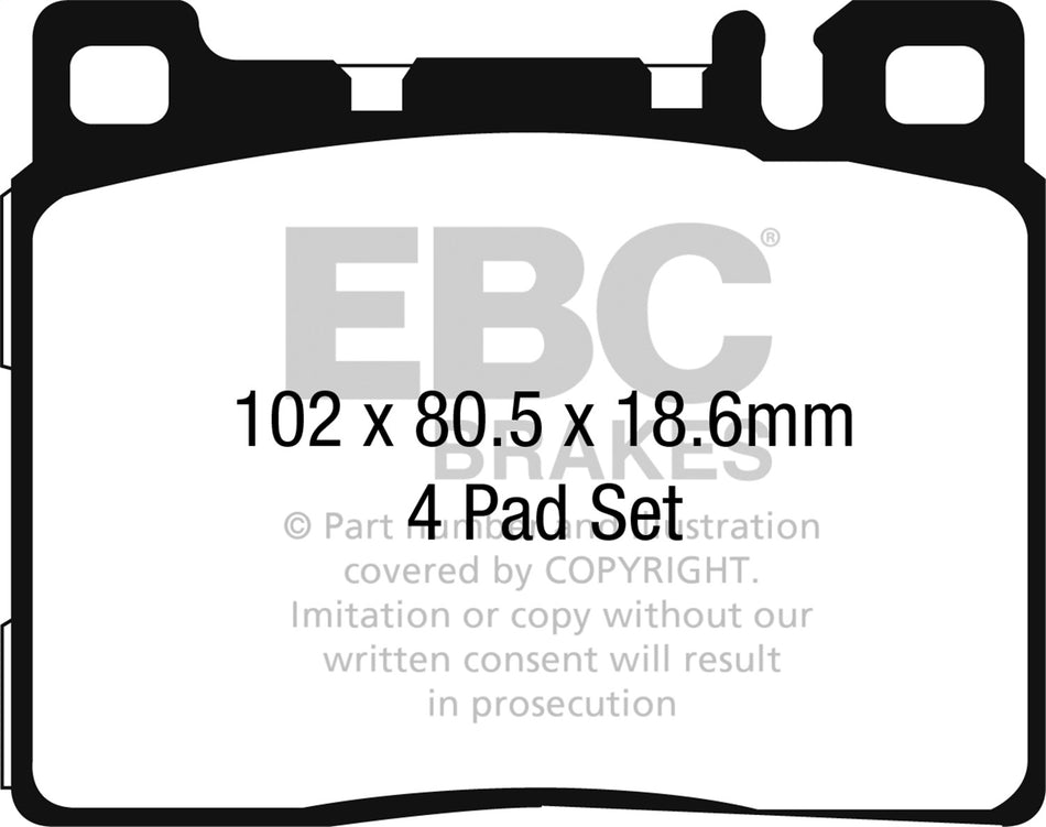 Yellowstuff Street And Track Brake Pads