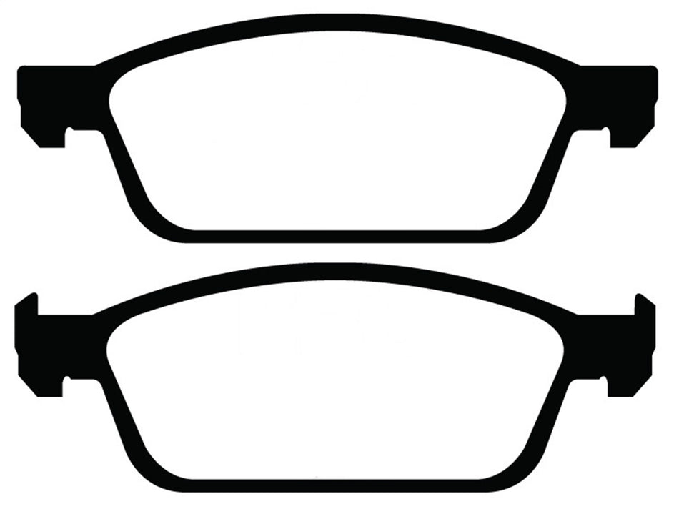 6000 Series Greenstuff Truck/SUV Brakes Disc Pads