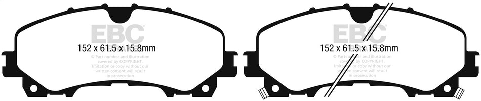 Greenstuff 2000 Series Sport Brake Pads