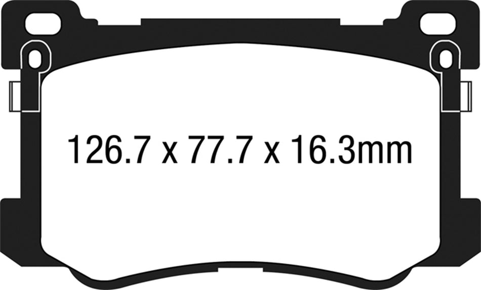 Redstuff Ceramic Low Dust Brake Pads