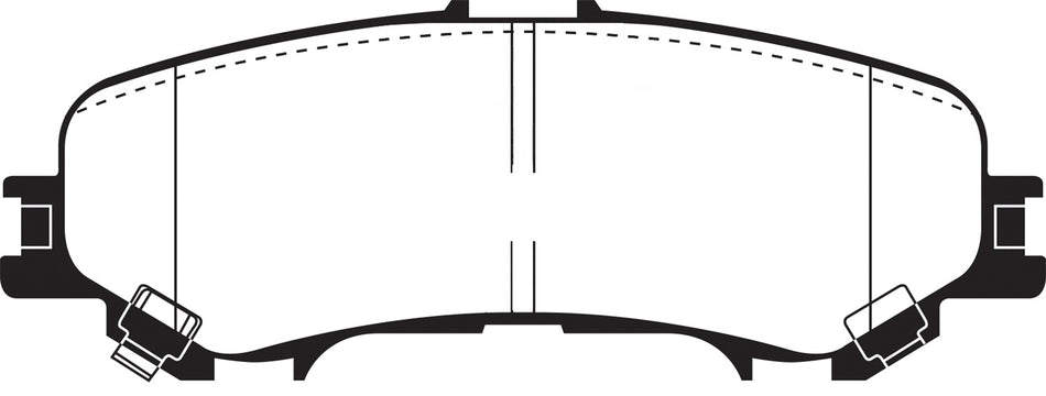 6000 Series Greenstuff Truck/SUV Brakes Disc Pads