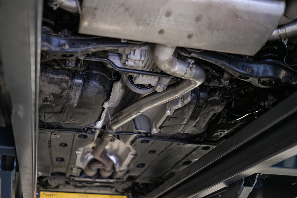 Milltek Cat-back - GPF/OPF Back - Non-Res (Louder) with GT-100 Cerakote Black Trims - Ateca Cupra SSXSE219