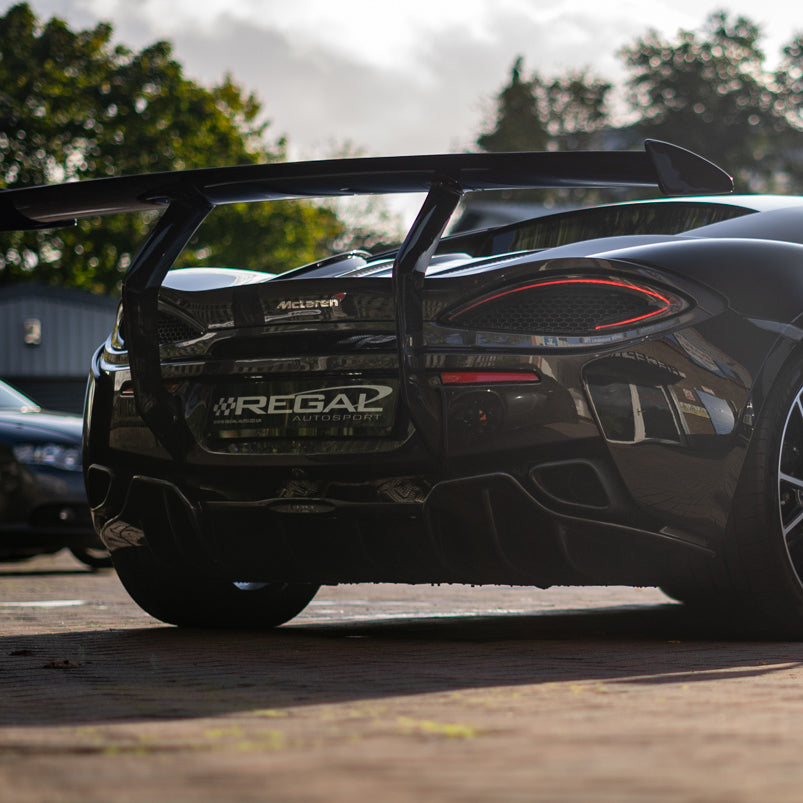 Vorsteiner 570-VX Carbon Rear Spoiler with Uprights