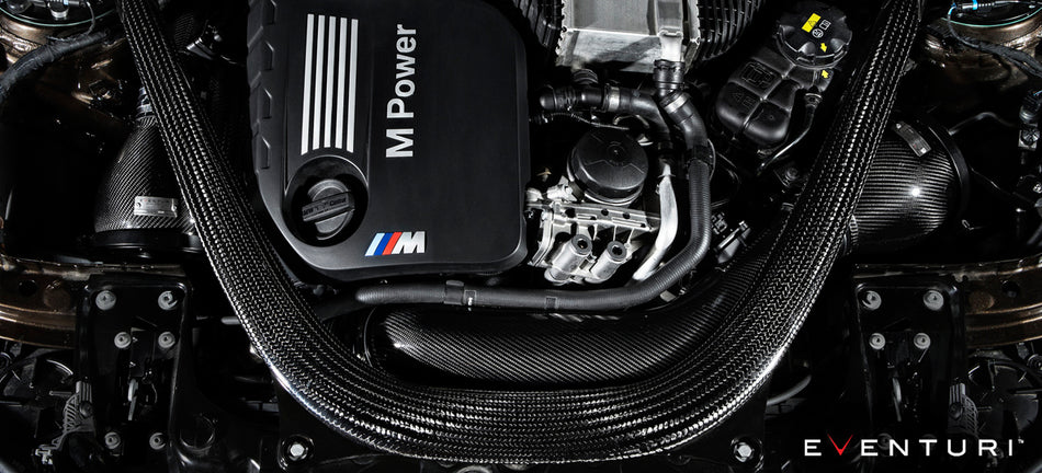 Eventuri BMW F8X M3/M4 - Full Black Carbon Intake
