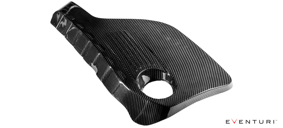 Eventuri BMW F8X M3/M4 - Black Carbon Engine Cover