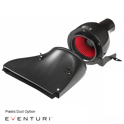 Eventuri Golf MK7 GTi, R - Black Carbon Intake with Plastic Duct