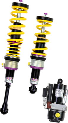 KW Hydraulic Lift System 4 Conversion Kit for OEM Dampers - Front and Rear for R8; (42) Coupé, Spyder 4.2 FSI 8cyl.